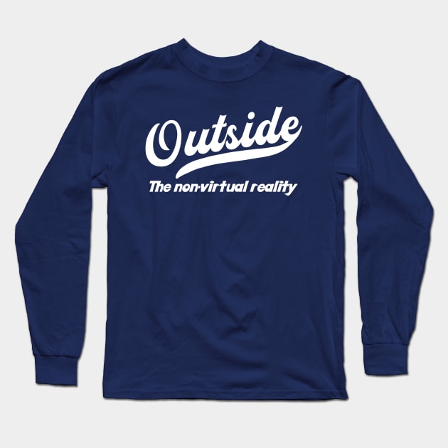 Outside Long Sleeve T-Shirt by joefixit2